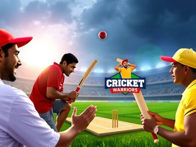 Indian Cricket Fans Playing Game Indian Cricket Fans Playing Game